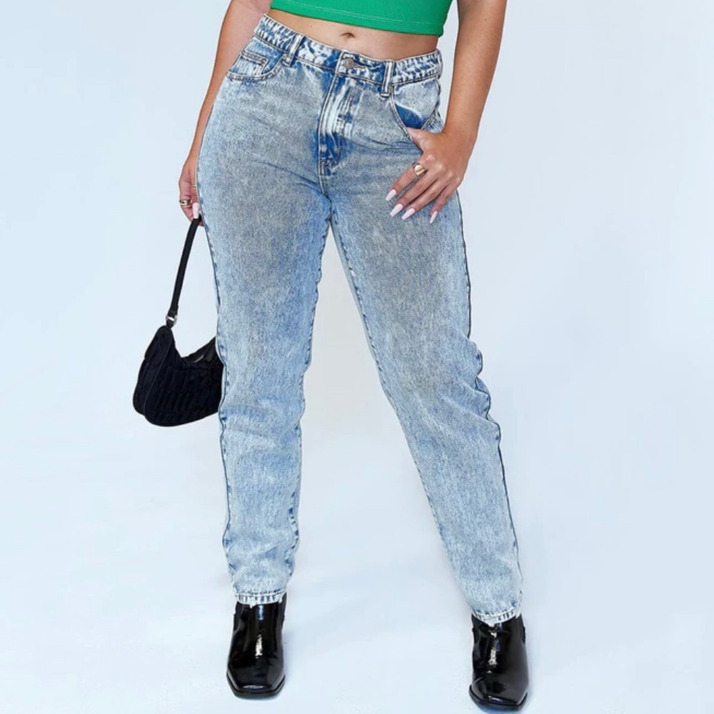 Princess Polly Zaiden Straight Leg Jeans